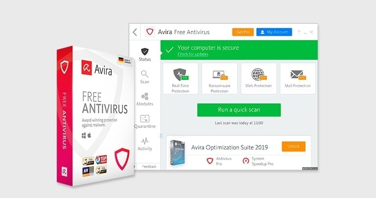 bitdefender free vs avira free 2017