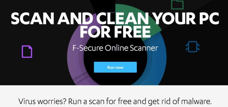 F-Secure Scanner (İndirme Gerekli)