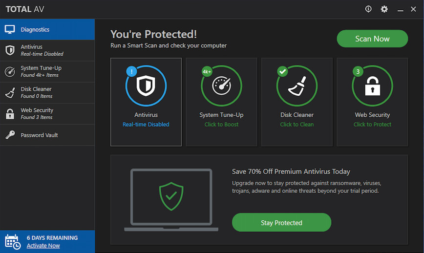 mejor antivirus 2018 av test