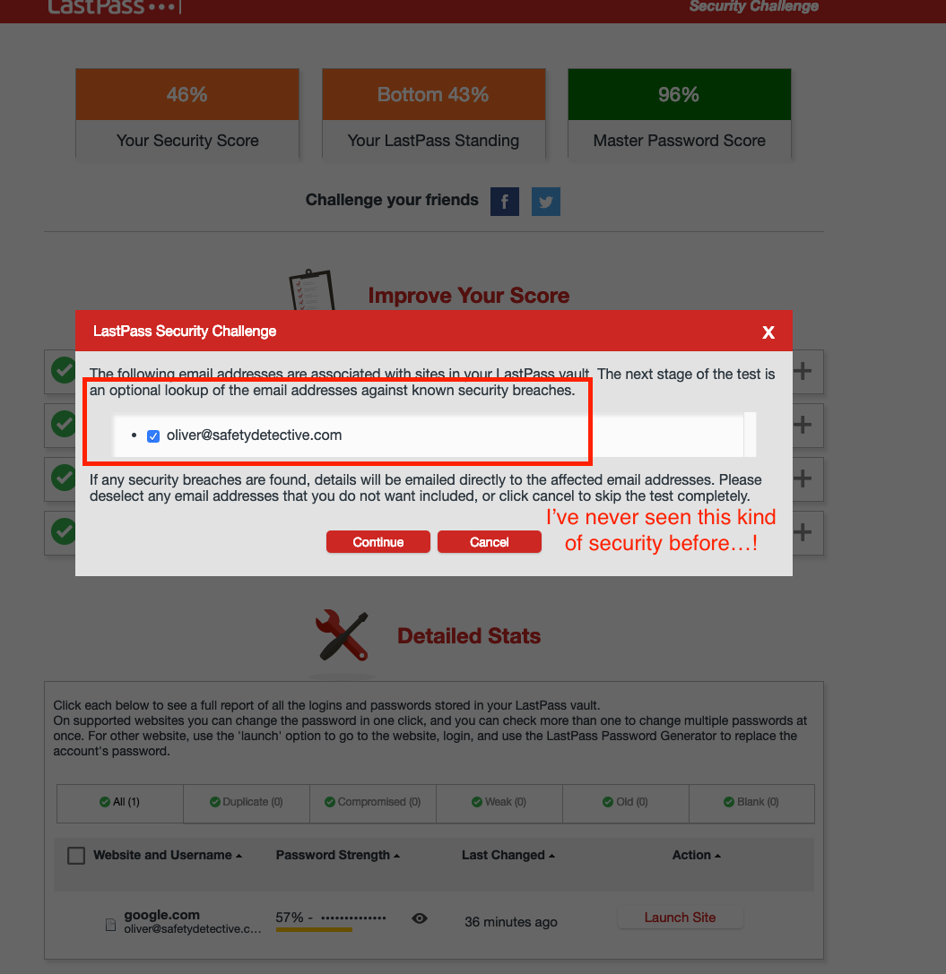 3. LastPass – Paras aloitusprosessi