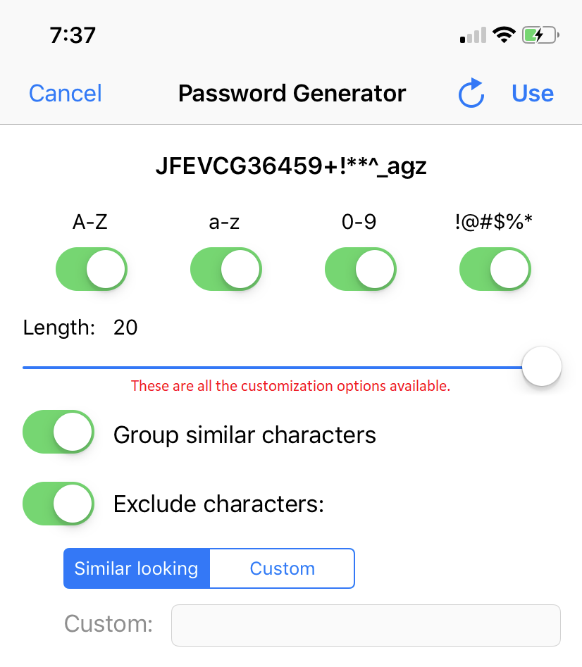 7.aWallet Password Manager – 무료 버전에 가장 적합