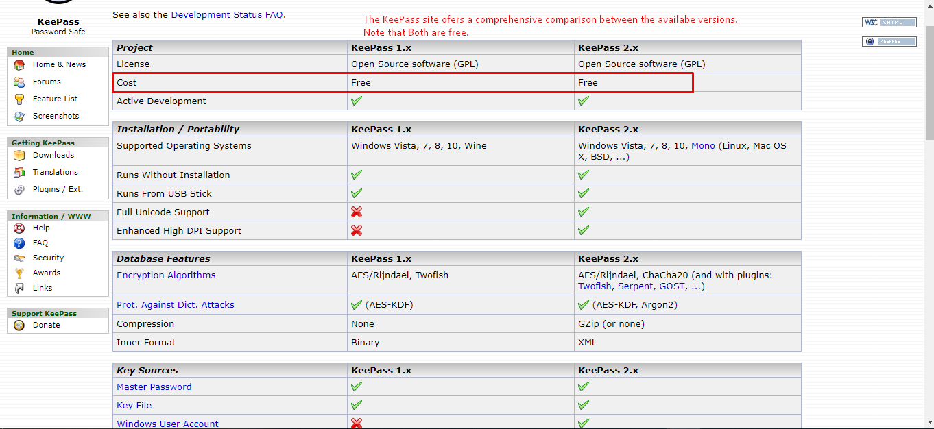 5. KeePass – 懐かしい外観でベスト